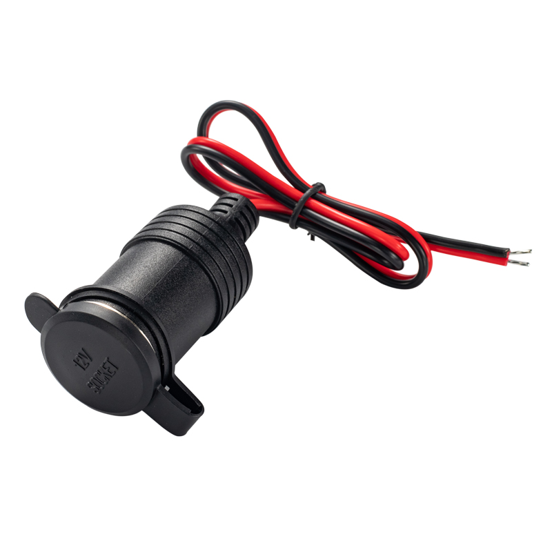 点烟器母座带盖 35cm 20AWG